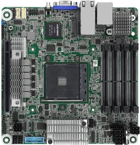 AsRock Rack Mini-ITX Server Motherboard AM4 PGA 1331 India | Ubuy