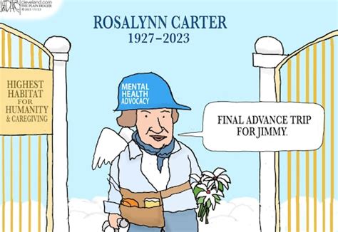 Rosalynn Carter memoriam: Darcy cartoon - cleveland.com