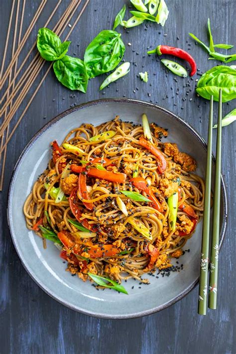 Monday Night Spicy Soba Noodles - Gluten Free - Only Gluten Free Recipes