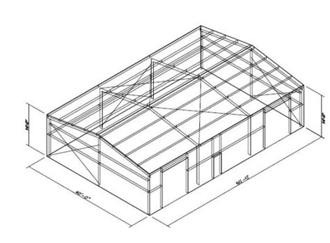 Pre-Engineered 40x60 Metal Building | Titan Steel Structures