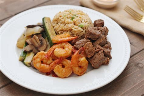 Hibachi Shrimp and Steak | Chef Elizabeth Reese