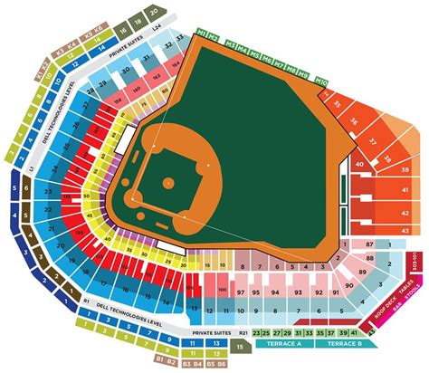 Fenway park map - Map of Fenway park (United States of America)