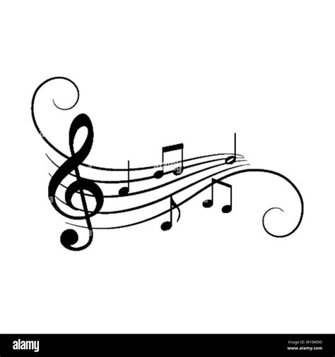 Abstract music background with musical notes Stock Vector Image & Art - Alamy