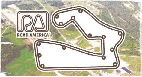 Road America Map Track - Robyn Christye