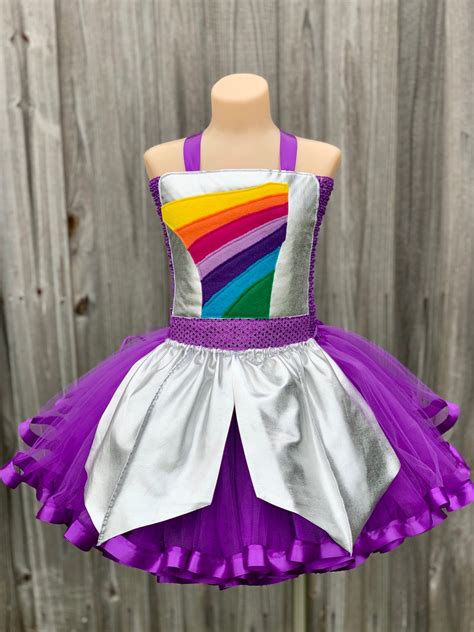 Rainbow Rangers Costume, Rainbow Rangers Tutu Dress, Indigo Allfruit, Pepper Mintz Costume ...