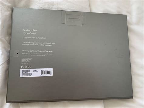 Microsoft Surface Pro Type Cover Keyboard, Computers & Tech, Parts ...