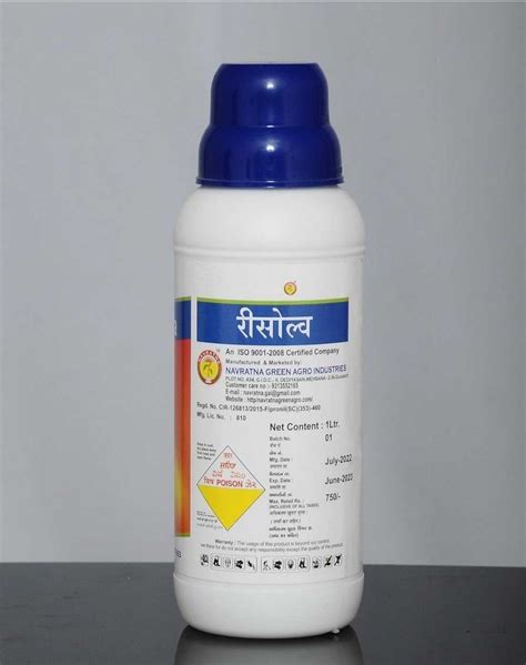 Fipronil 5% SC Insecticide, Bottle, 1 Ltr at Rs 750/bottle in Mansa ...