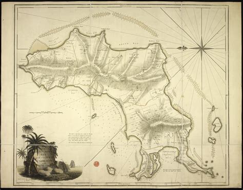 A new and accurate Map of the Island of Carriacou in the West Indies