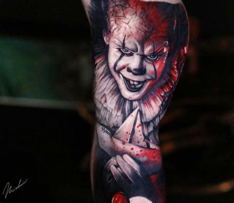 Pennywise The Clown Tattoos