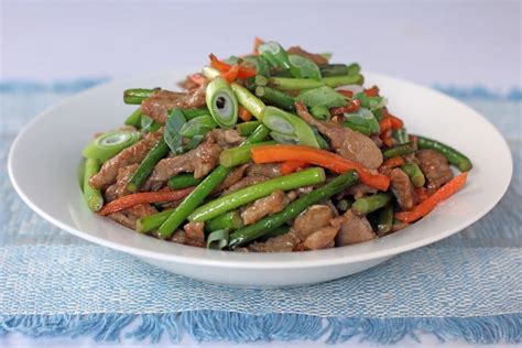 Shredded Pork and Garlic Sprouts Stir Fry - Ang Sarap