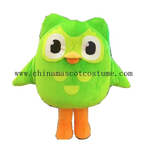 Duolingo mascot costume, Duolingo Cute Owl character costume, costume ...