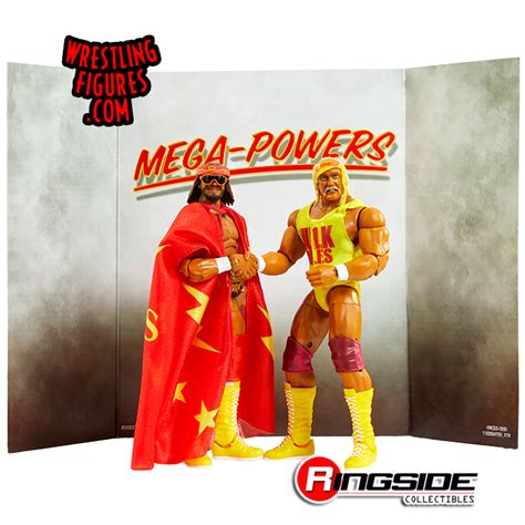 Mega Powers (Hulk Hogan Macho Man Randy Savage) WWE Elite Ringside Exclusive 2-Pack WWE Toy ...