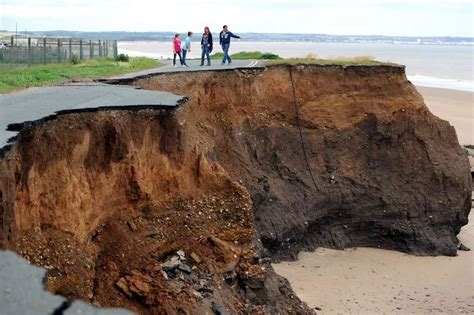 9 shocking images show the devastating impact of coastal erosion over the last decade - Hull Live