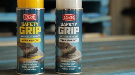 CRC Safety Grip - High quality anti-slip paint - YouTube