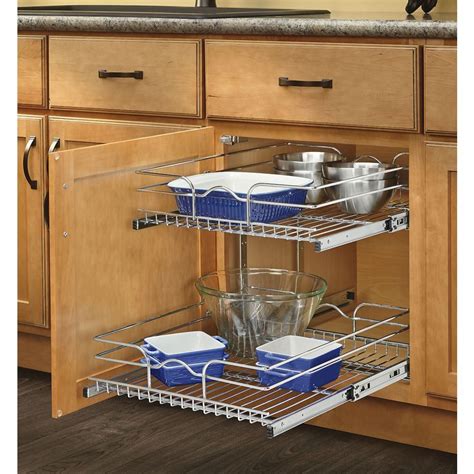 Slide Out Drawer Tracks Kitchen Cabinets - cursodeingles-elena