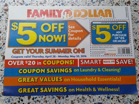 Family Dollar Deals: New Store Coupons For May 2016