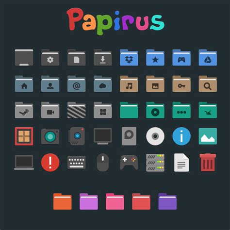 Papirus Icons by niivu on DeviantArt