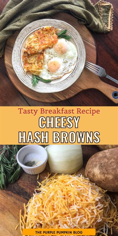 Crispy Cheesy Hash Browns in a Cast Iron Skillet