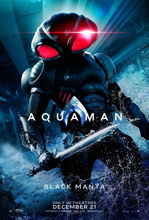 Aquaman (2018) Character Poster - Yahya Abdul-Mateen II as David Kane ...