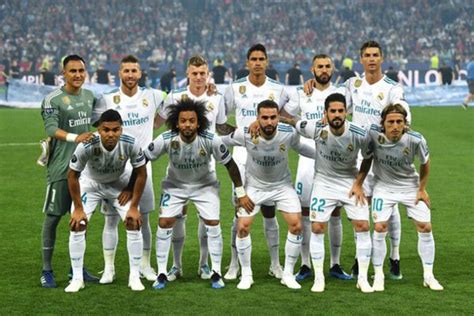 Tìm hiểu chi tiết về đội hình Real Madrid 2017