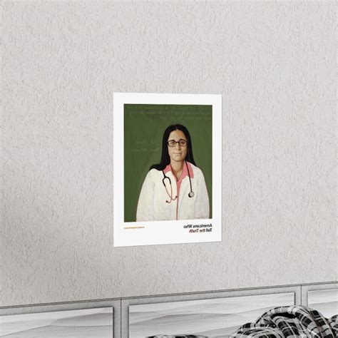 Dr. Mona Hanna-Attisha 11X14 Poster - Americans Who Tell The Truth