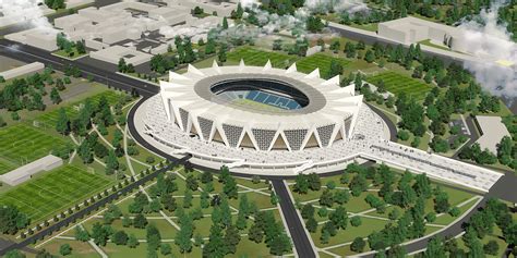 Uzbekistan Stadium Complex – YNKA Architecture