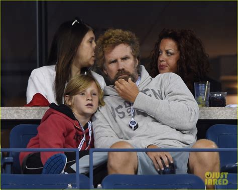 Will Ferrell Brings His Bushy Beard & Family to the U.S. Open: Photo ...