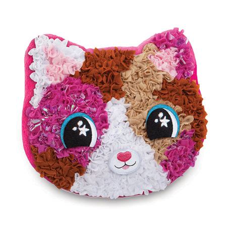 PlushCraft Kitten Pillow - - Fat Brain Toys