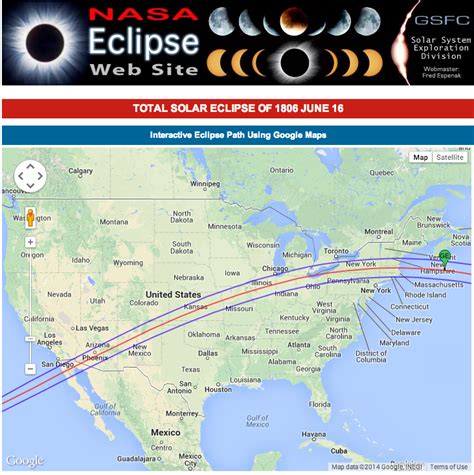 Total Solar Eclipses In U S History - Image to u