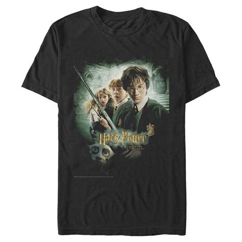 Harry Potter - Men's Harry Potter Chamber of Secrets Poster T-Shirt - Walmart.com - Walmart.com