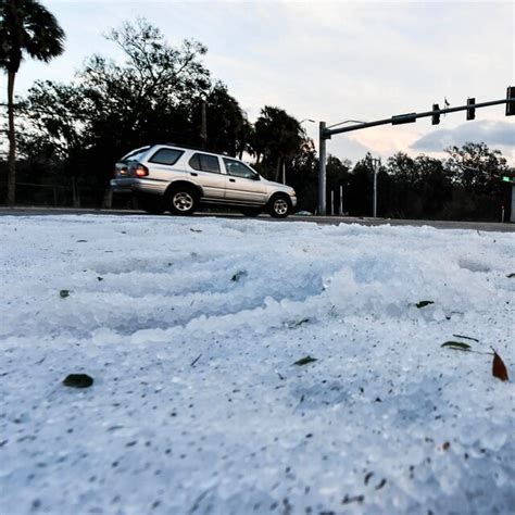 ‘Baseball Size’ Hail Falls in Texas as Storms Whip Across South - The ...