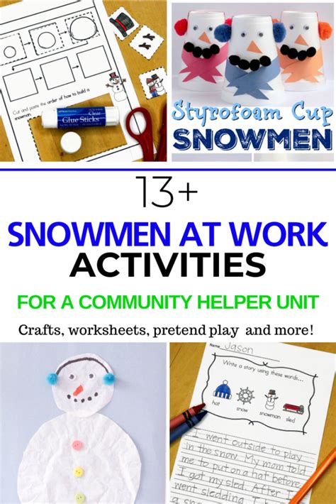 Snowmen at Work Activities & Lesson Ideas | Mrs. Karle's Sight and Sound Reading