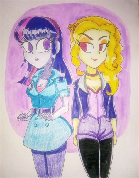 TMNT/MLP EG/SONIC/Cartoon BLACK MAGIC Crossover Edition - Purple Babes ...