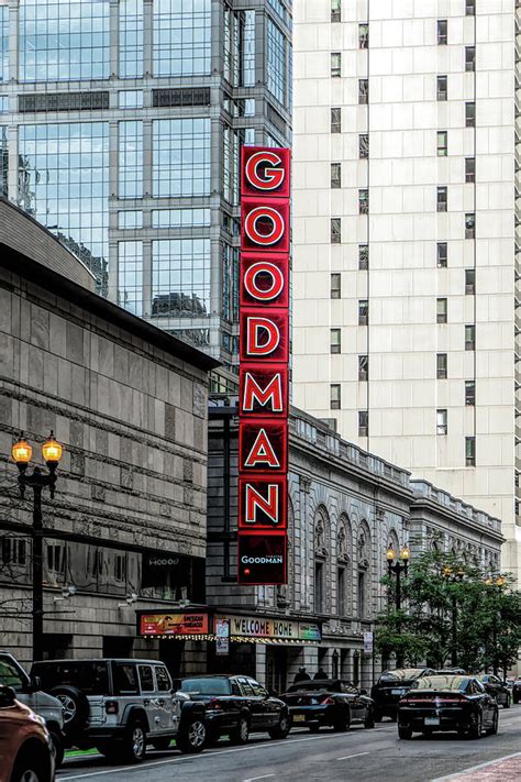 Goodman Theatre Photograph by Sharon Popek | Pixels