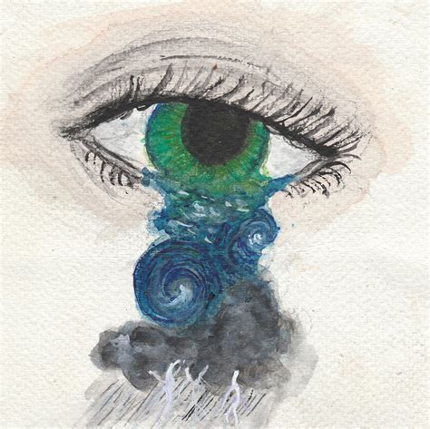 Eye of the Storm Painting by Jennie Hallbrown - Fine Art America