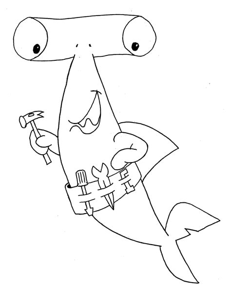 Shark Coloring Pages and Posters