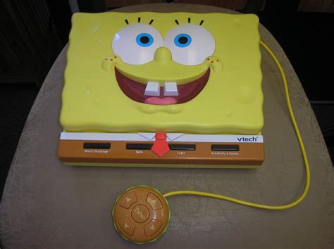 Vtech SpongeBob Laptop by VTech - FABULOUS LEARNING SYSTEM PROVIDES 15 ...