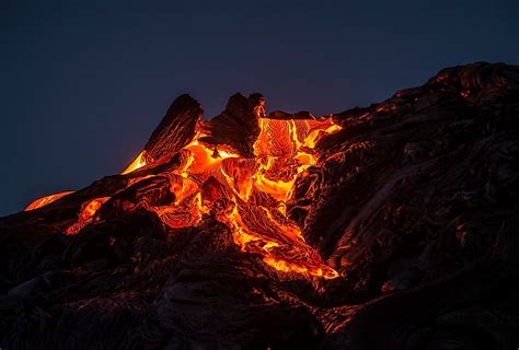 Major Eruptions of Kilauea Volcano - WorldAtlas