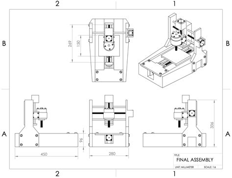 Cnc Milling Machine Drawing at GetDrawings | Free download