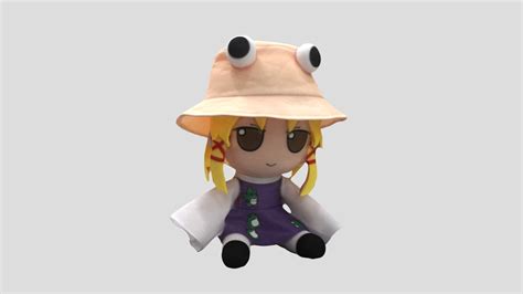 東方Project Suwako Moriya Fumo 洩矢 諏訪子 ふも - Download Free 3D model by 203Null [2cb48ae] - Sketchfab