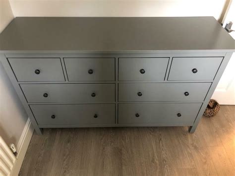 Ikea HEMNES 8 Drawer Dresser in Grey | in Weavering, Kent | Gumtree