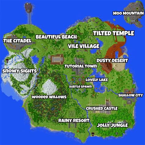 I thought the old Tutorial world looked like a Battle Royale map, so I made it one. : r/Minecraft