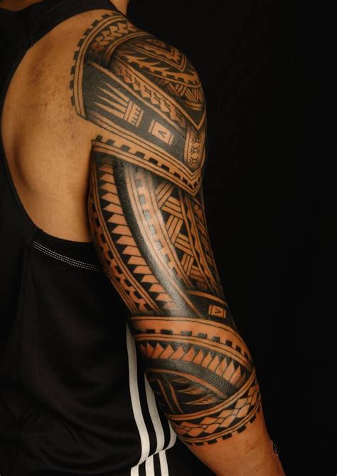 Full Tribal Sleeve Tattoos • Half Sleeve Tattoo Site