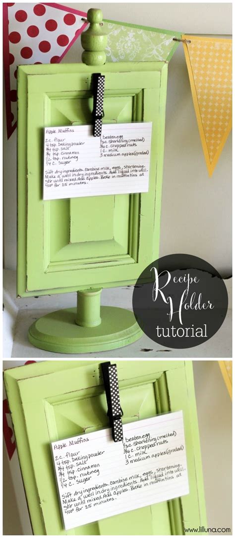 Recipe Holder Gift Idea – Let's DIY It All – With Kritsyn Merkley