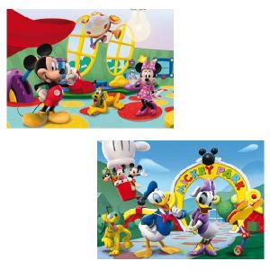 Clementoni Mickey Mouse Clubhouse 2 x 20 Piece Jigsaw Puzzles - review, compare prices, buy online