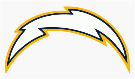 Known As San Diego Chargers - Chargers Lightning Bolt Logo, HD Png ...