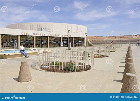 Glen Canyon Dam, Carl Hayden Visitor Center, Coconino County, Arizona ...