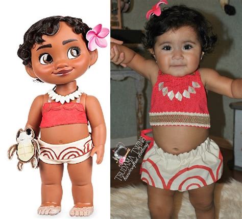 Baby Moana Costume Baby Moana Birthday Moana Outfit Toddler | Etsy