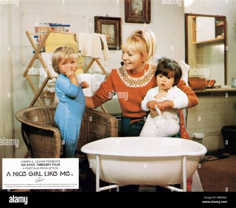 A NICE GIRL LIKE ME, Barbara Ferris (center), 1969 Stock Photo - Alamy