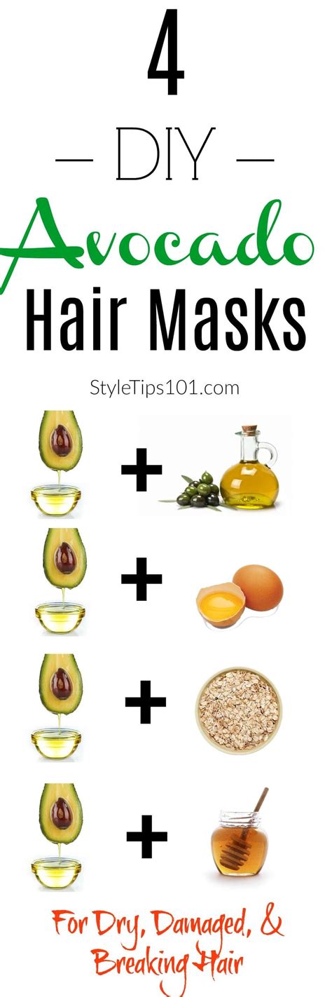 These avocado hair masks are for anyone who suffers from dry, over-processed, over-treated, and ...